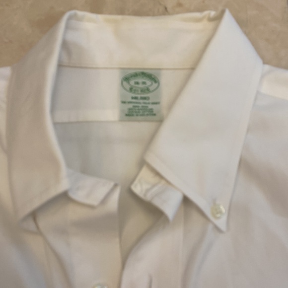 Brooks brothers white Milano 16 35 non iron - Picture 2 of 3